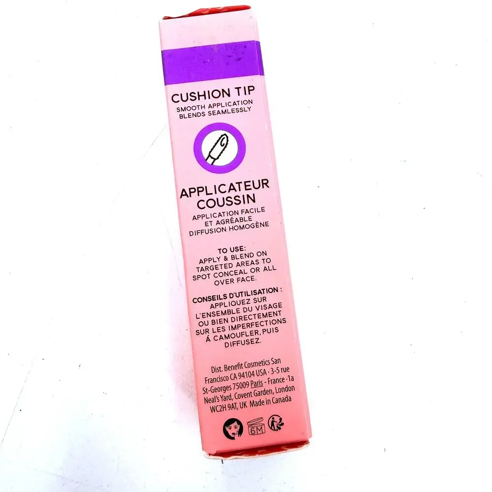 Benefit Boi-ing Cakeless Concealer NEW in Box Shade 12 Shake It Deeper Warm 5ml